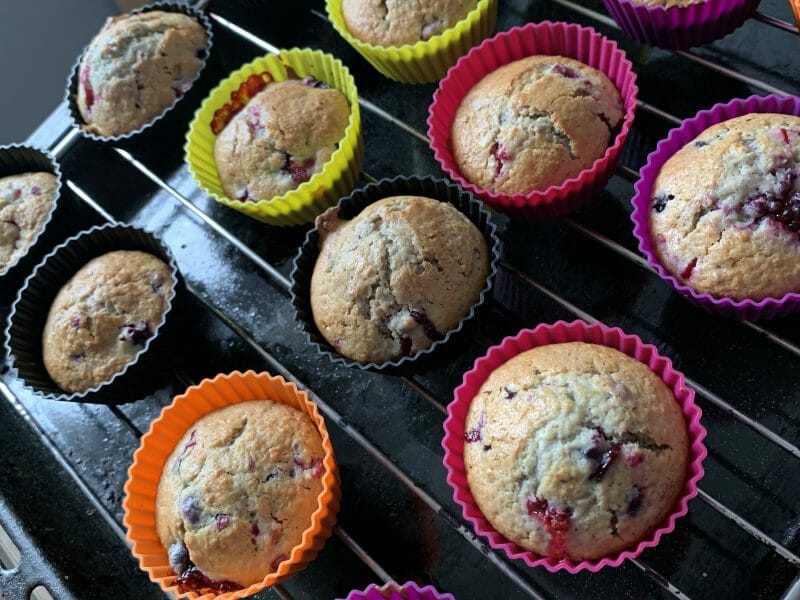 Cliquez pour zoomer ! Mini muffins aux fruits rouge Thermomix par Justine_36