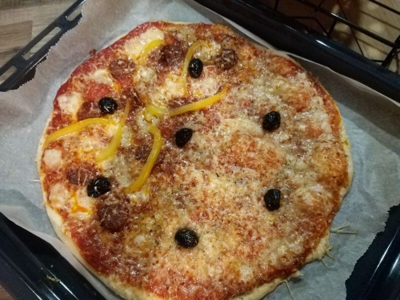 Cliquez pour zoomer ! Pâte à pizza Thermomix par Amandine_05000