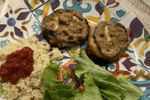 Cliquez pour zoomer ! Cordon-bleu d’aubergines Thermomix par Aline_18