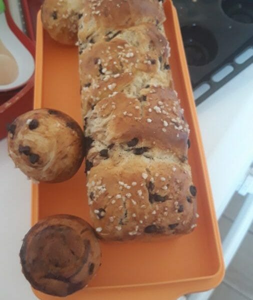 Cliquez pour zoomer ! Brioche à l’eau gazeuse Thermomix par lise ghé