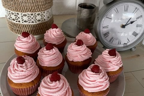 Cliquez pour zoomer ! Cupcakes à la framboise Thermomix par zeboo