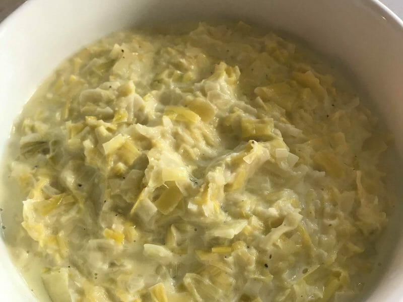 Cliquez pour zoomer ! Fondue de poireaux Thermomix par cosmos63