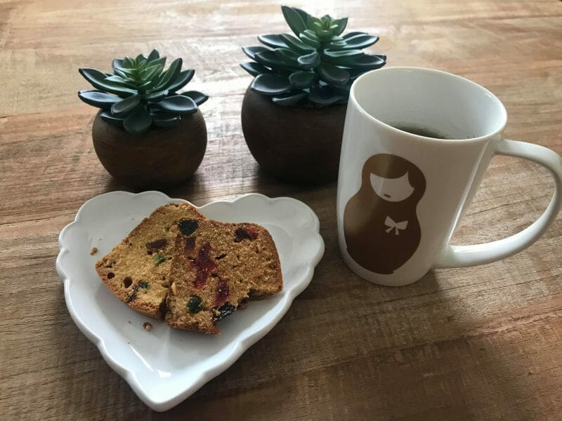 Cliquez pour zoomer ! Cake aux fruits confits Thermomix par cosmos63