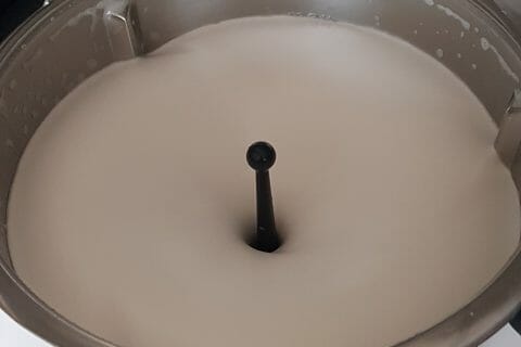 Cliquez pour zoomer ! Mousse au chocolat au jus de pois chiche au Thermomix