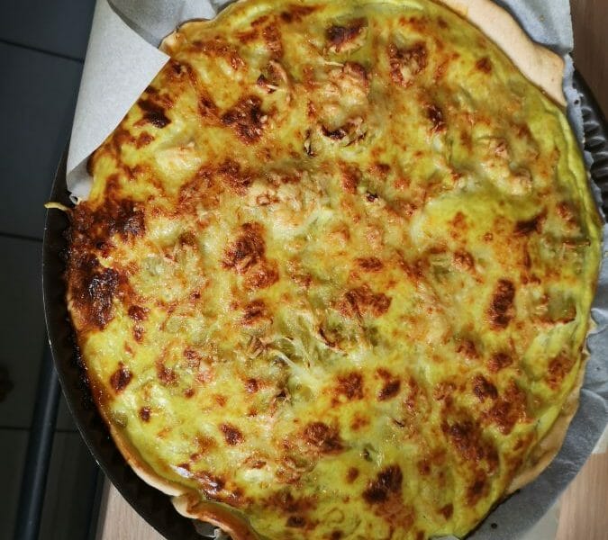 Cliquez pour zoomer ! Tarte fondante aux endives et au curry Thermomix par Gaelle_18