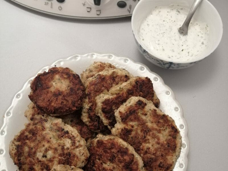 Cliquez pour zoomer ! Boulettes de poulet aux olives Thermomix par Benjad