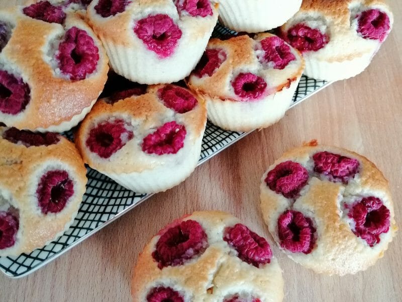 Cliquez pour zoomer ! Visitandines aux framboises Thermomix par Benjad