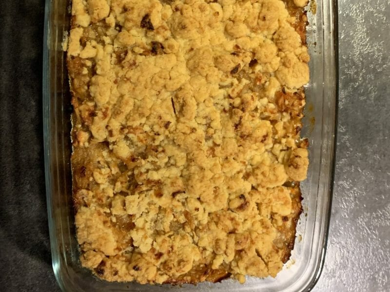 Cliquez pour zoomer ! Crumble aux Pommes Thermomix par Déla