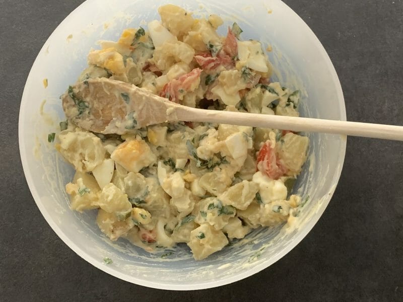 Cliquez pour zoomer ! Salade piémontaise Thermomix par Déla