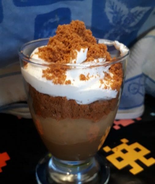 Cliquez pour zoomer ! Verrines pommes caramel et spéculoos Thermomix par Vanessa@85