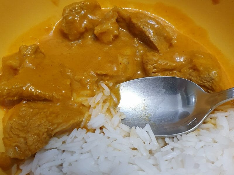 Cliquez pour zoomer ! Filet mignon de porc au lait de coco Thermomix par Vanessa@85