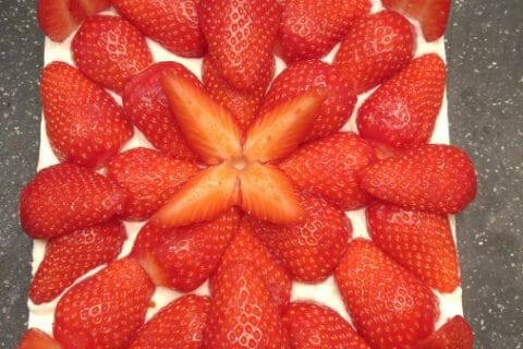Cliquez pour zoomer ! Tarte aux fraises sans cuisson Thermomix par 🌈Lilicorne🦄