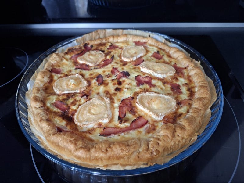 Cliquez pour zoomer ! Tarte aux poireaux Thermomix par Enolamelie