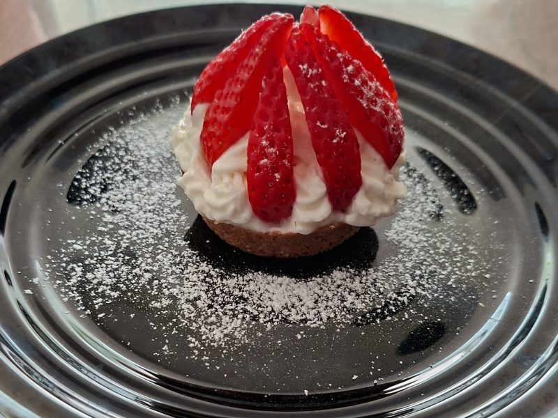 Cliquez pour zoomer ! Tarte aux fraises sans cuisson Thermomix par Enolamelie