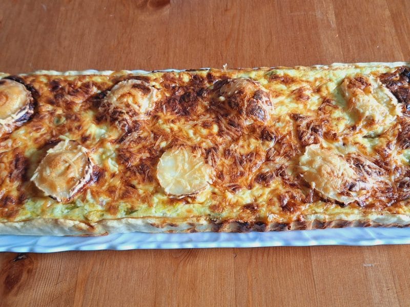 Cliquez pour zoomer ! Tarte aux poireaux Thermomix par Enolamelie