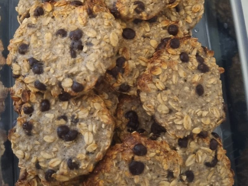 Cliquez pour zoomer ! Biscuits avoine, banane et chocolat Thermomix par Roxy6108