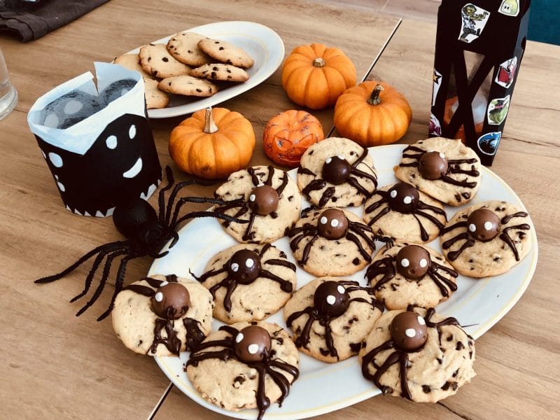 Cliquez pour zoomer ! Spider cookies – cookies araignées Thermomix par Marcustiberiuscrackus