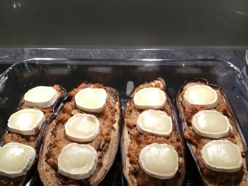 Cliquez pour zoomer ! Aubergines farcies au thon Thermomix par Ponette12