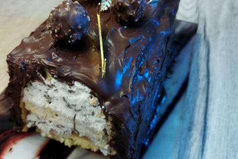 Cliquez pour zoomer ! Bûche Ferrero Rocher Thermomix par Ponette12