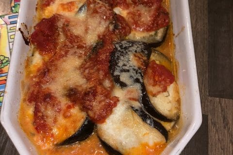 Cliquez pour zoomer ! Aubergines à la parmesane Thermomix par Angel62610