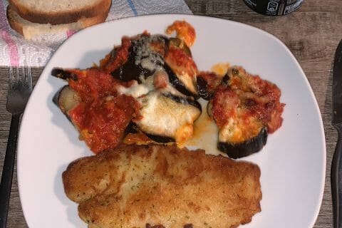 Cliquez pour zoomer ! Aubergines à la parmesane Thermomix par Angel62610