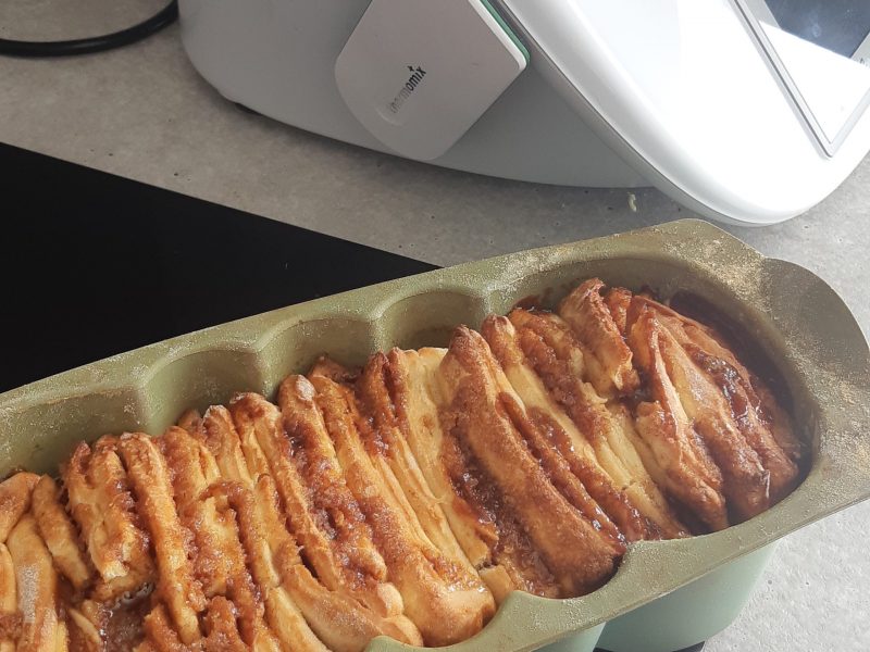 Cliquez pour zoomer ! Brioche à effeuiller à la cannelle Thermomix par samamimo
