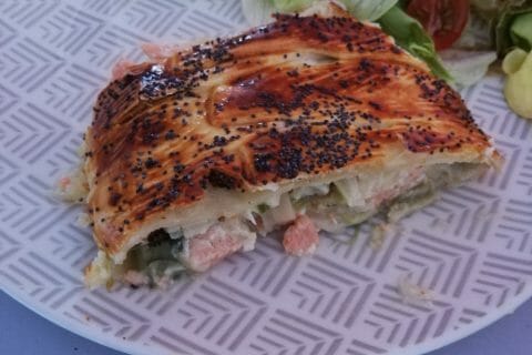 Cliquez pour zoomer ! Feuilleté saumon et poireaux Thermomix par Sophie_57