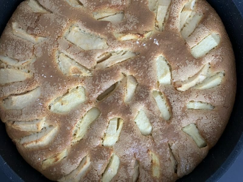 Cliquez pour zoomer ! Gâteau aux pommes et mascarpone Thermomix par Anissa_5