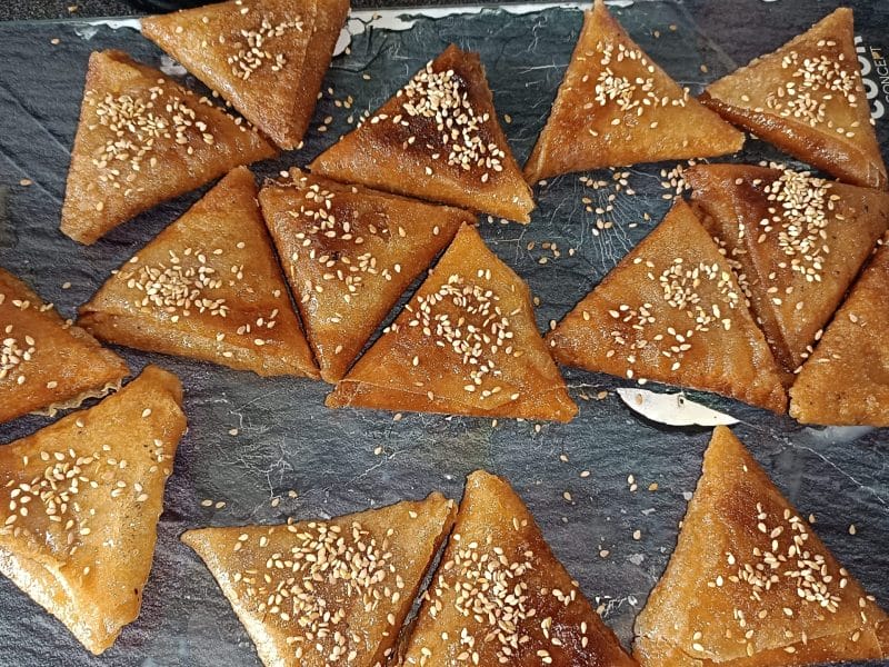 Cliquez pour zoomer ! Briouates aux amandes Thermomix par sourisverte