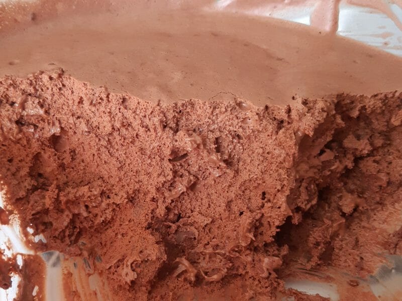 Cliquez pour zoomer ! Mousse au chocolat au jus de pois chiche Thermomix par lilisouris