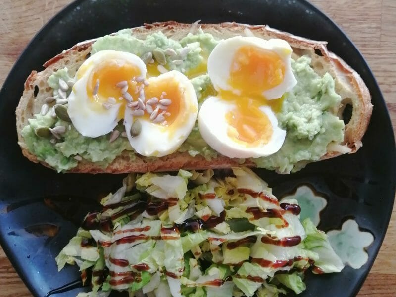 Cliquez pour zoomer ! Tartine avocat et oeuf mollet Thermomix par Jesspang