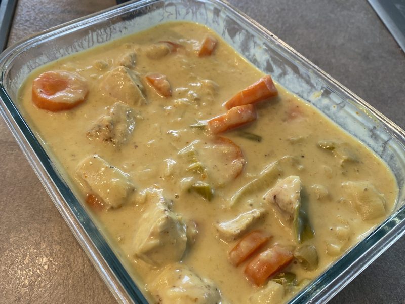 Cliquez pour zoomer ! Blancs de poulet sauce moutarde et curry Thermomix par djoana