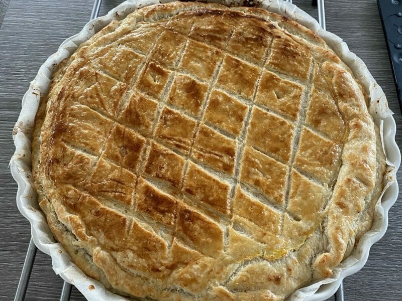 Cliquez pour zoomer ! Galette des rois à la frangipane Thermomix par djoana