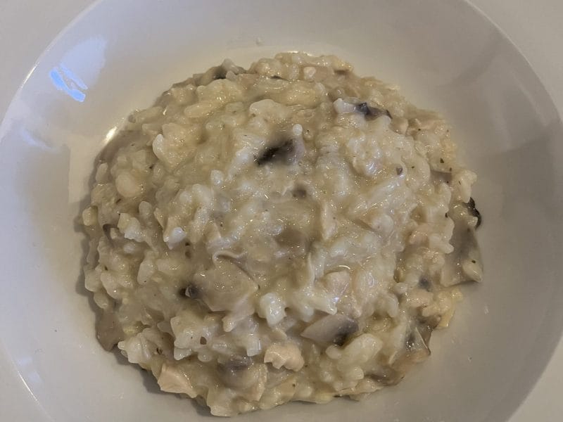 Cliquez pour zoomer ! Risotto poulet et champignons Thermomix par Manouille86