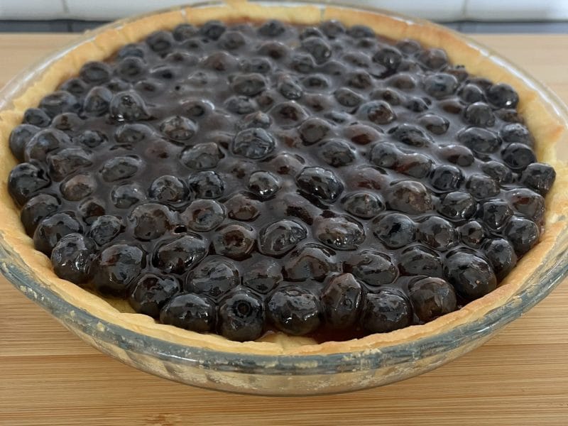Cliquez pour zoomer ! Tarte aux myrtilles Thermomix par Manouille86