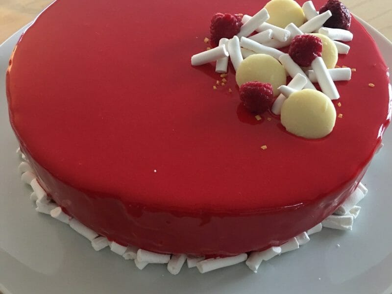Cliquez pour zoomer ! Bavarois aux framboises Thermomix par Manouille86