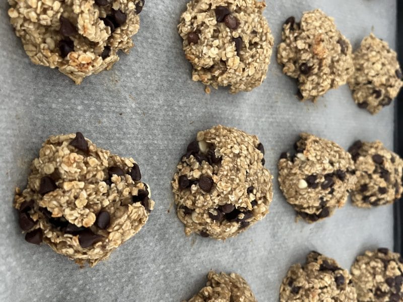 Cliquez pour zoomer ! Biscuits avoine, banane et chocolat Thermomix par Manouille86