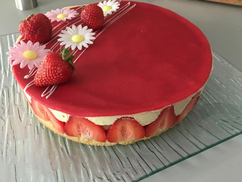 Fraisier Au Thermomix Cookomix Fraisier Au Thermomix Cookomix