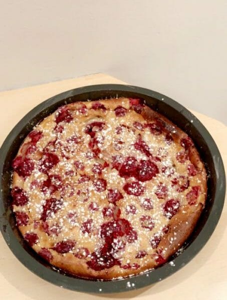 Cliquez pour zoomer ! Clafoutis aux framboises Thermomix par Bou_2