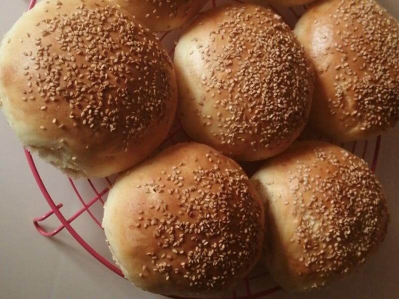 Cliquez pour zoomer ! Pains hamburger Thermomix par hanoua87