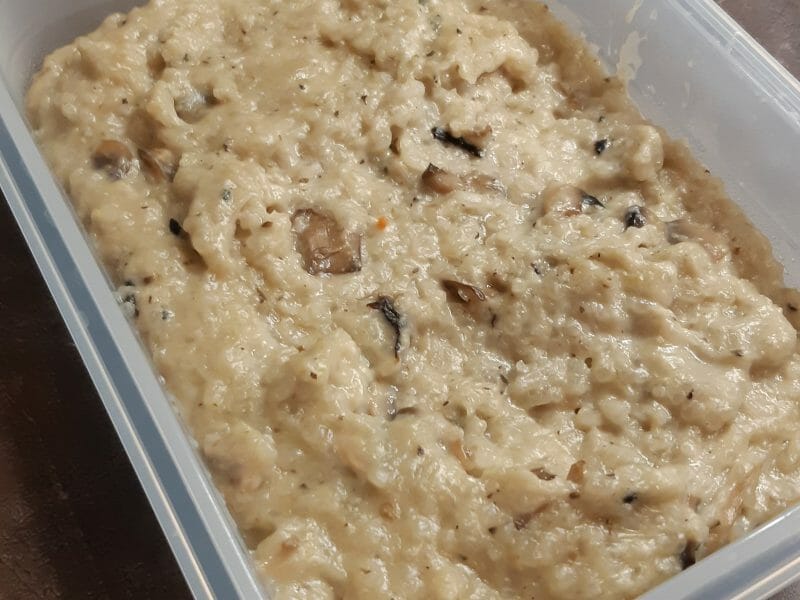 Cliquez pour zoomer ! Risotto au gorgonzola et champignons Thermomix par Keuneute