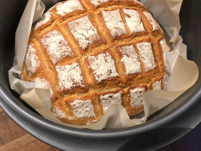 Cliquez pour zoomer ! Pain Cocotte Thermomix par Alexounamoune