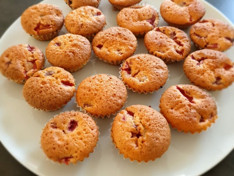 Cliquez pour zoomer ! Muffins aux fraises Thermomix par MagMorin