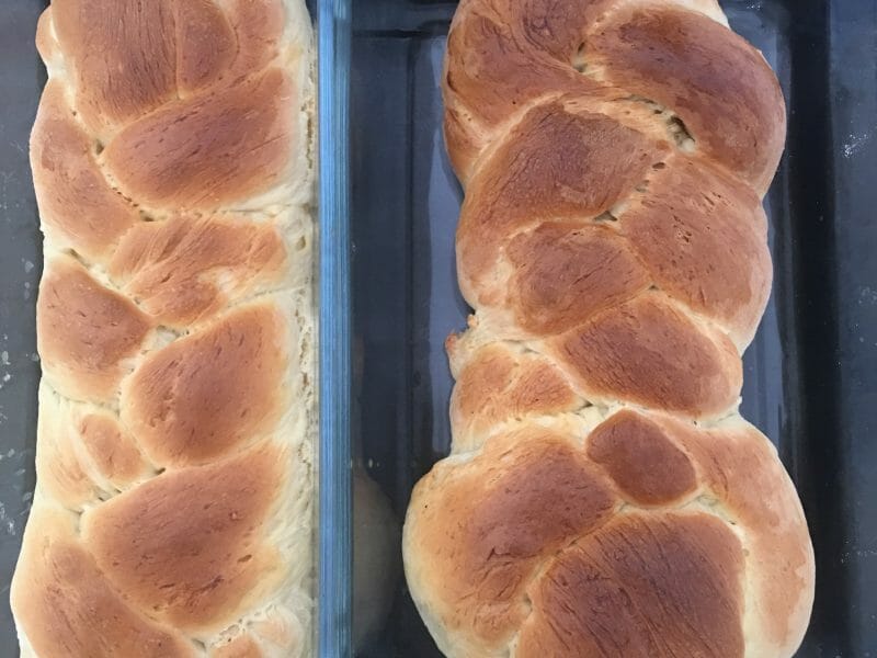 Cliquez pour zoomer ! Brioche tressée à la mie filante Thermomix par deheimar