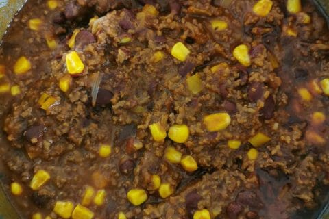 Cliquez pour zoomer ! Chili con carne au Thermomix