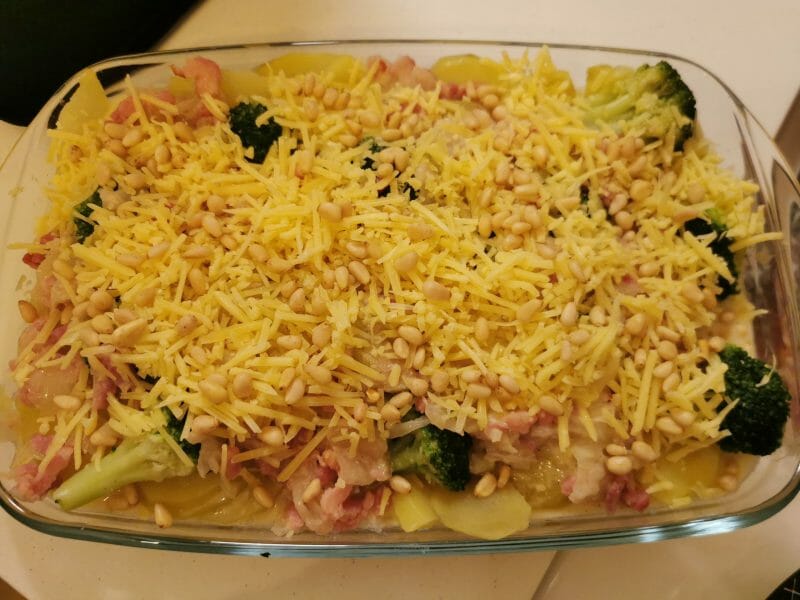 Cliquez pour zoomer ! Gratin de pommes de terre et brocolis Thermomix par maëva mix
