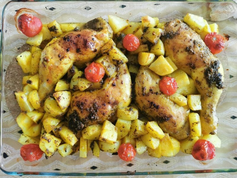 Cliquez pour zoomer ! Poulet rôti à la Marocaine Thermomix par maëva mix