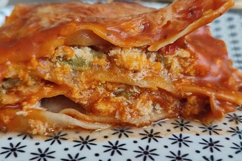 Cliquez pour zoomer ! Lasagnes au poulet et poivrons Thermomix par @steph76