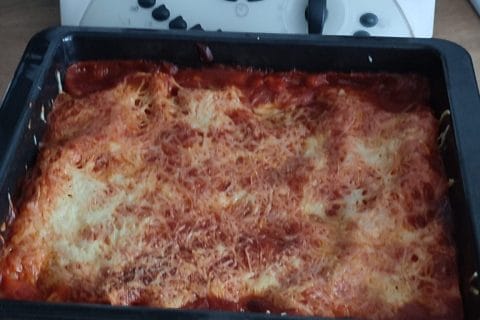 Cliquez pour zoomer ! Lasagnes au poulet et poivrons Thermomix par @steph76