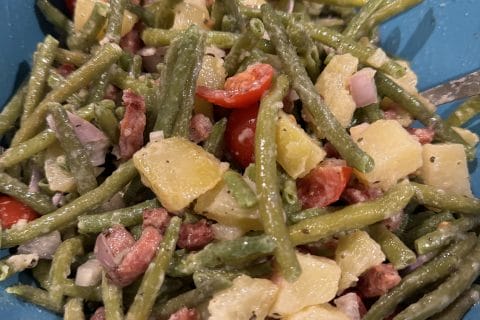 Cliquez pour zoomer ! Salade de haricots verts et tomates cerises Thermomix par EstelleR